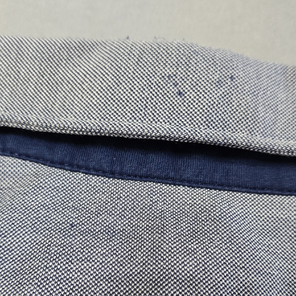 Ted Baker Sz 6 Mens Light Gray Polo Shirt - Picture 7 of 8